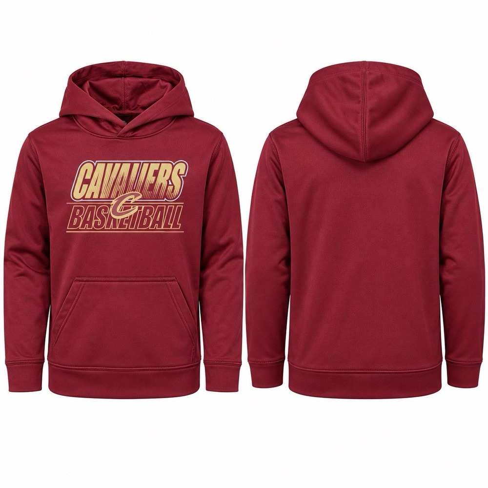 Cleveland Cavaliers Youth Small 8 Hoodie Burgundy NBA 9K2B71AAD-CAV NEW